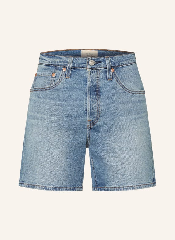 Levi's® Džínové šortky 501 MID THIGH 06 Med Indigo - Worn In