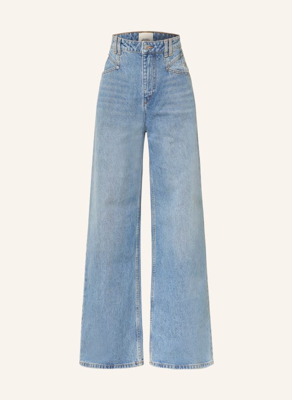 MARANT ÉTOILE Dżinsy z szerokimi nogawkami LEMONY 30LU LIGHT BLUE