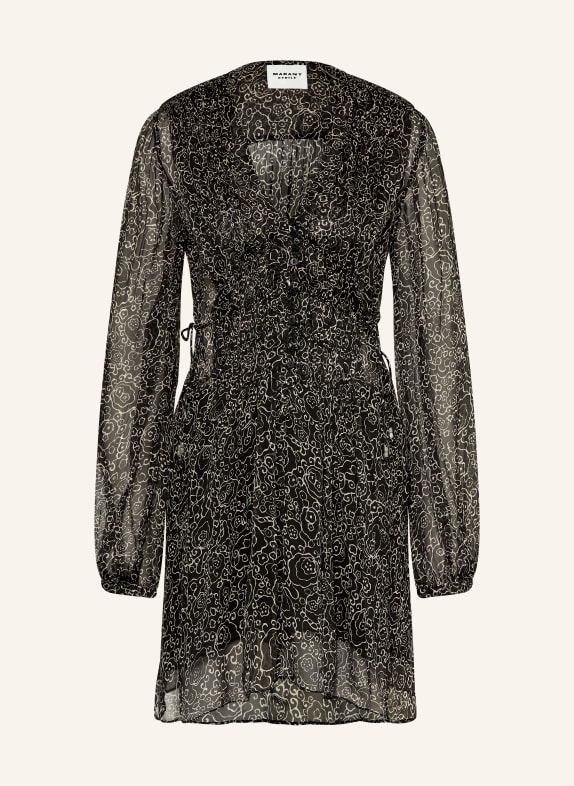MARANT ÉTOILE LORIENA dress BLACK / ECRU