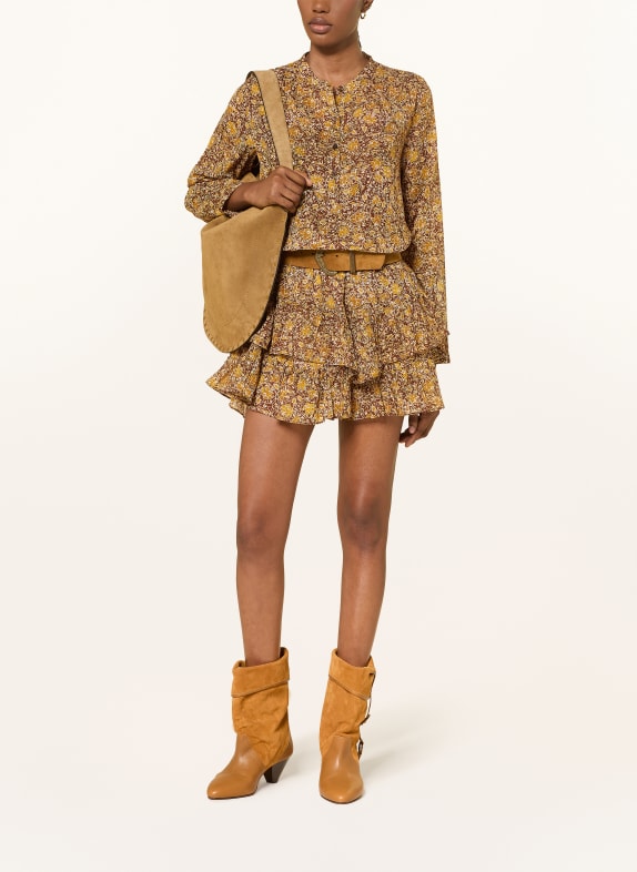 MARANT ÉTOILE Blusenshirt MARIA BRAUN / CREME / DUNKELGELB