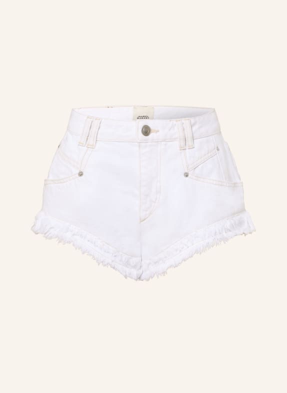 MARANT ÉTOILE Džínové šortky ENEIDALA 20WH white