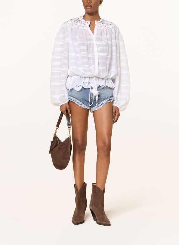 MARANT ÉTOILE Jeansshort ENEIDALA 30LU LIGHT BLUE