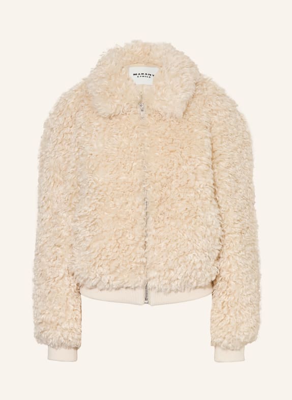 MARANT ÉTOILE Kunstfell-Jacke TAYMA BEIGE