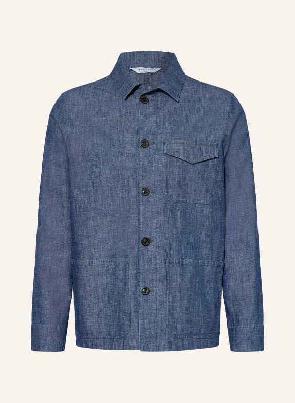 BOGLIOLI Overshirt v džínovém vzhledu TMAVĚ MODRÁ