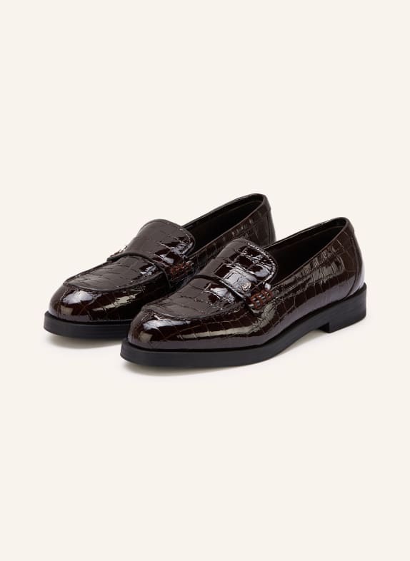 JIMMY CHOO Penny-Loafer IVY DUNKELBRAUN
