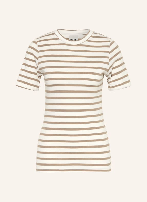 ICHI T-Shirt IHMIRA WEISS / BRAUN