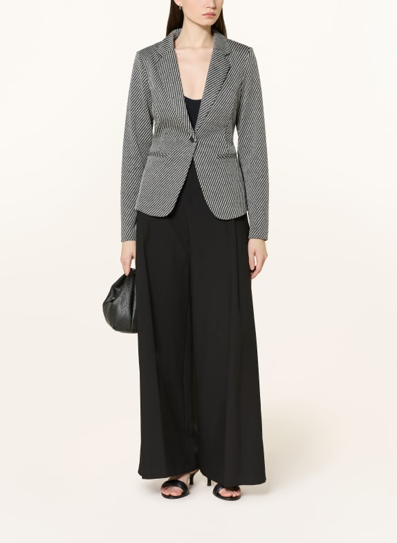 ICHI Blazer IHKATE ZWART / WIT