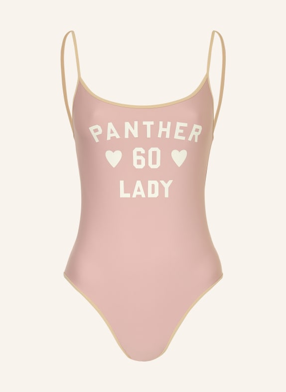 VALENTINO Badeanzug ROSÉ / ECRU