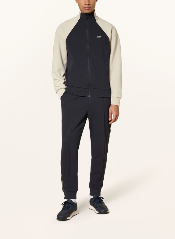 BOSS Trainingspak JOIN DONKERBLAUW / BEIGE