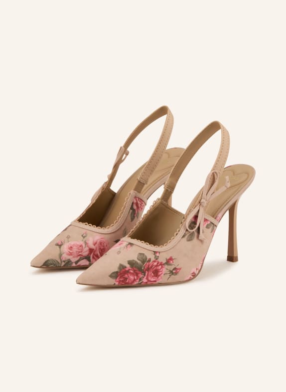 ALDO Slingpumps HENNIE BEIGE / HELLROT