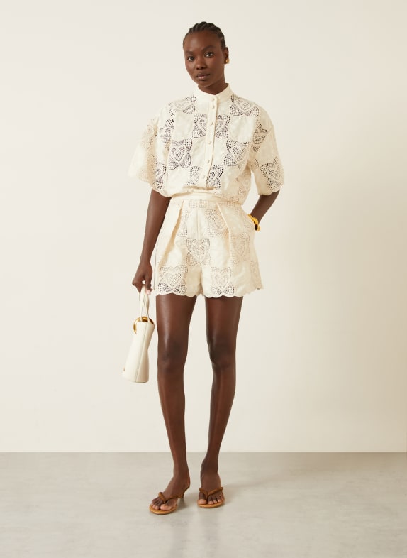 ZIMMERMANN Shorts WANDERLUST CRÈME / ECRU