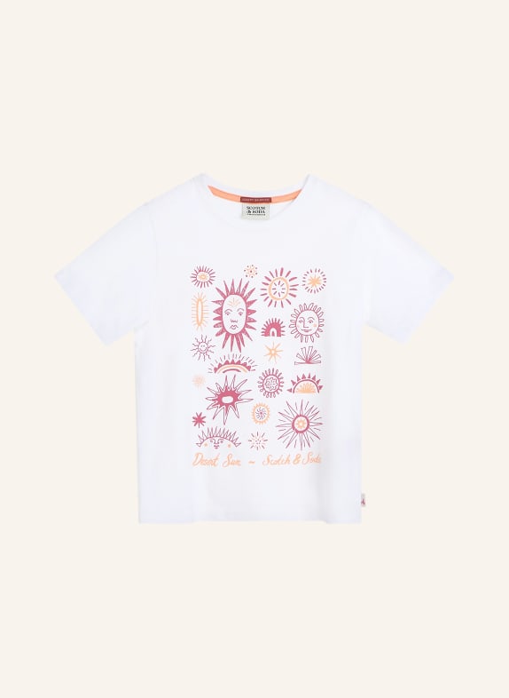 SCOTCH & SODA T-Shirt WEISS