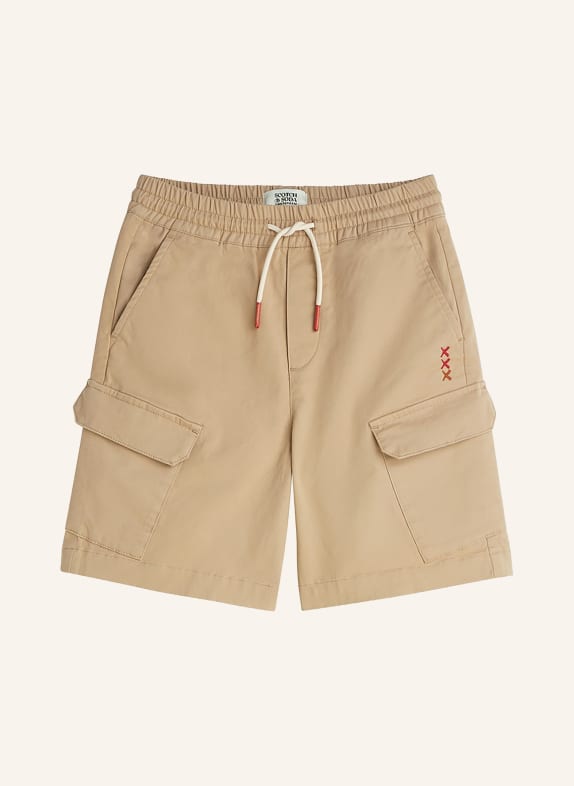 SCOTCH & SODA Cargoshorts HELLBRAUN