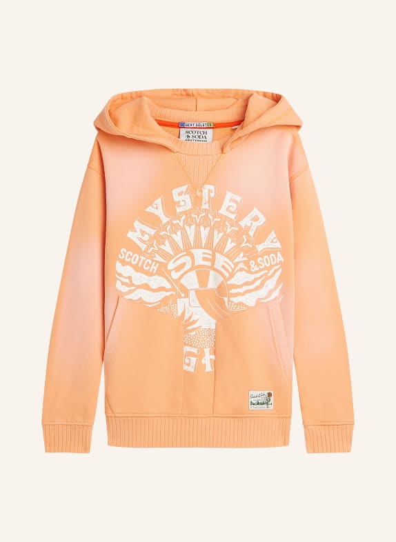 SCOTCH & SODA Hoodie HELLORANGE