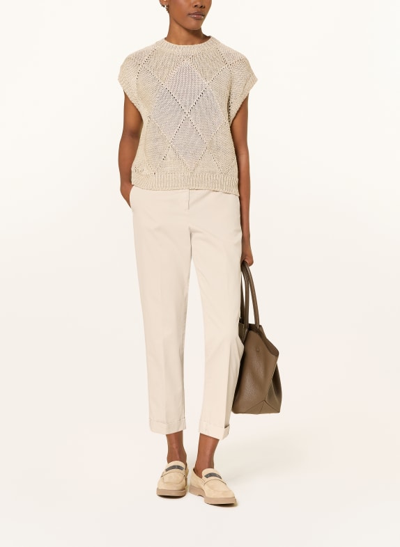 PESERICO 7/8-broek ECRU