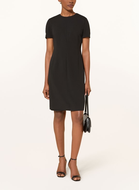 Calvin Klein Etuikleid SCHWARZ