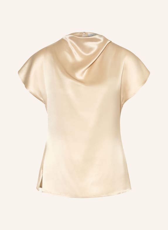 TIGER OF SWEDEN Blusenshirt LEI aus Satin ECRU