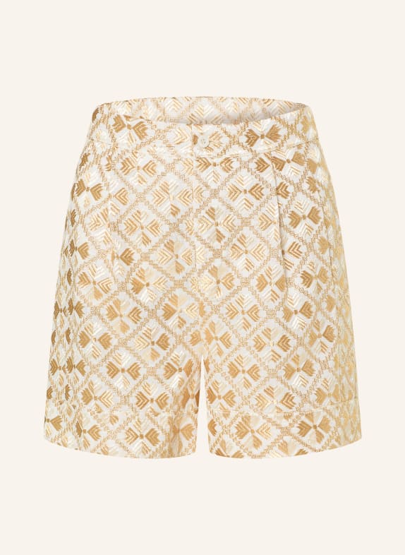 Greek Archaic Kori shorts GOLD / WHITE