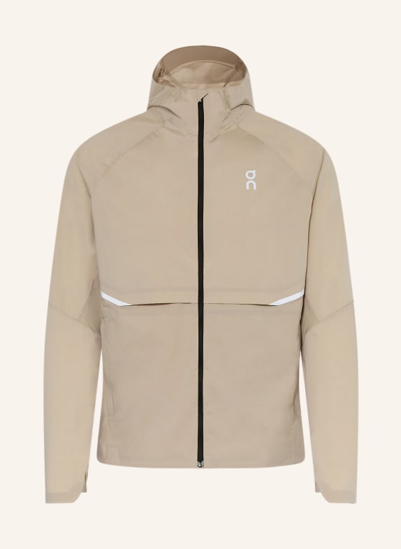 On Running jacket CORE BEIGE