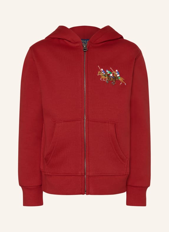 POLO RALPH LAUREN sweat jacket RED