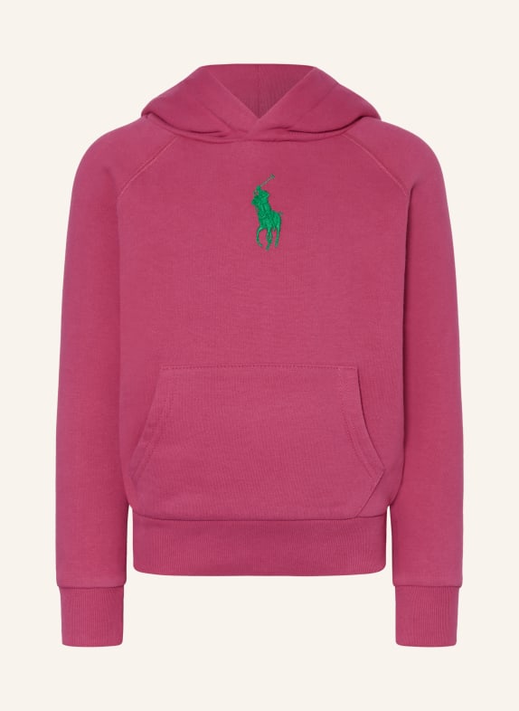 POLO RALPH LAUREN hoodie NEON PINK