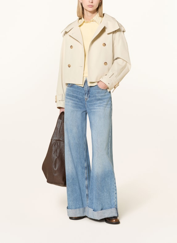 TOMMY HILFIGER kurtka trenczowa BEŻOWY