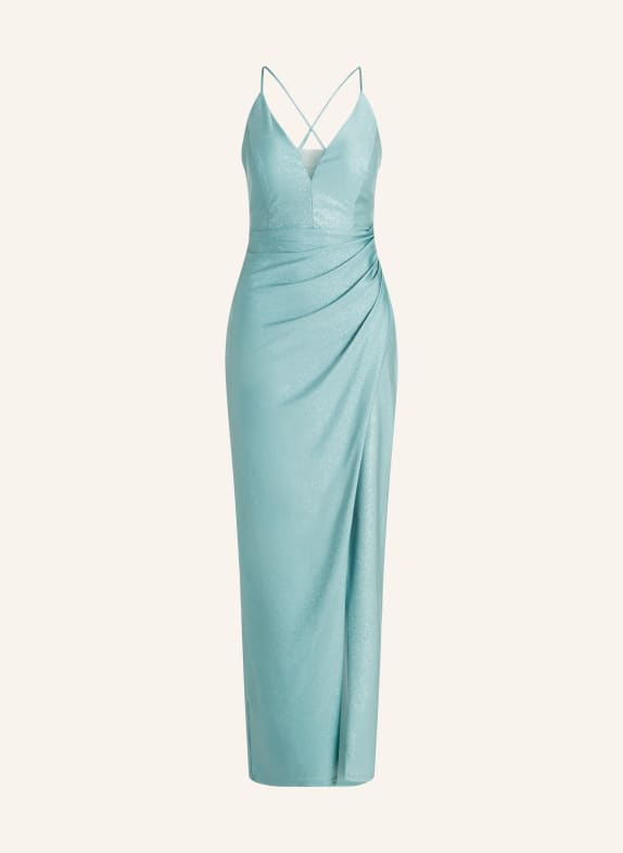 Suddenly Princess Abendkleid mit Cut-out TÜRKIS