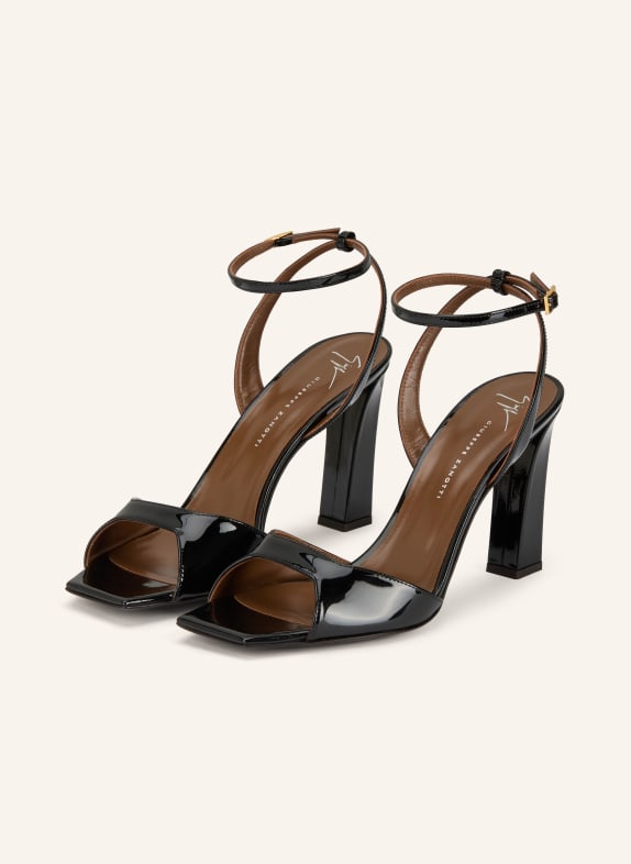 GIUSEPPE ZANOTTI DESIGN BRENDA sandals BLACK