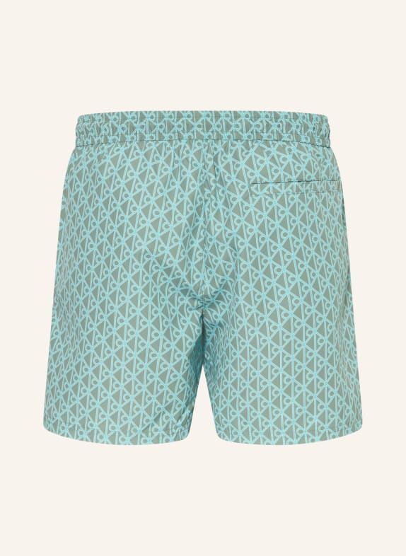 Calvin Klein zwemshort OLIJF / TURQUOISE