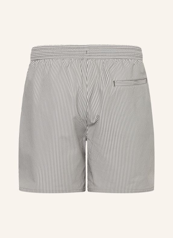 Calvin Klein zwemshort DONKERGRIJS / WIT