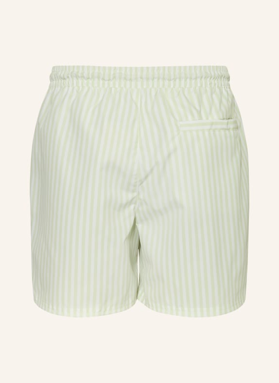Calvin Klein zwemshort LICHTGROEN / ECRU