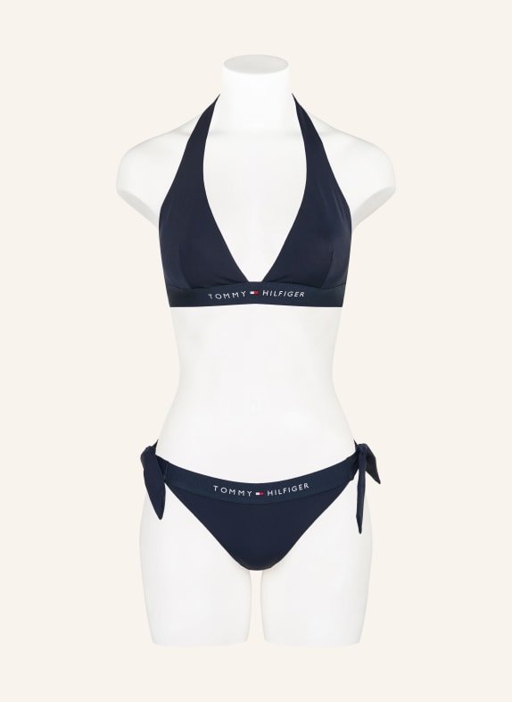 TOMMY HILFIGER Bikini-topje met halternek DONKERBLAUW
