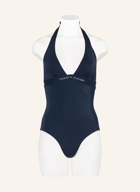 TOMMY HILFIGER Neckholder-badpak DONKERBLAUW