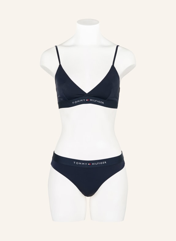 TOMMY HILFIGER Bralette-bikinitop DONKERBLAUW