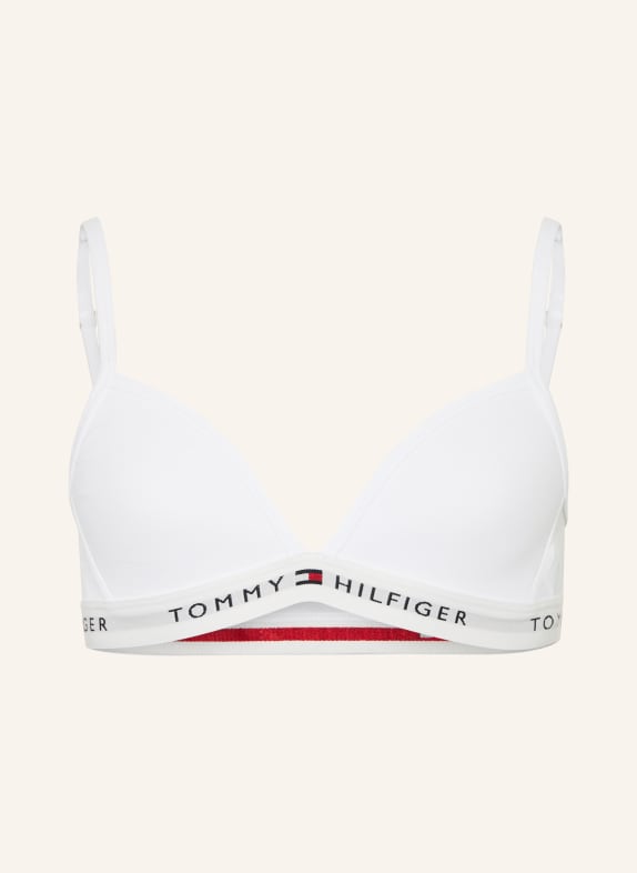 TOMMY HILFIGER Bustier WEISS / ROT / WEISS
