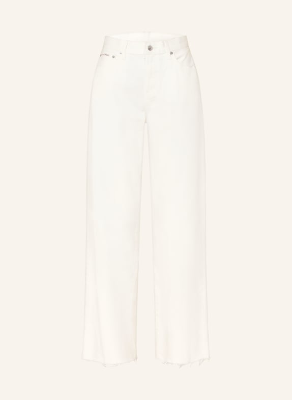 Calvin Klein Jeans Jeans met wijde pijpen ASN CHALK WHITE