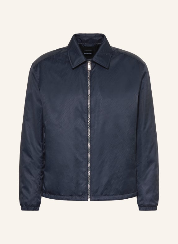 BOSS Jacquard-Blouson CRESTELL DUNKELBLAU
