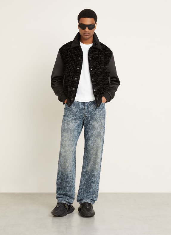 BALMAIN Jeans met losse pasvorm 6AW BLEU JEAN DÉLAVÉ