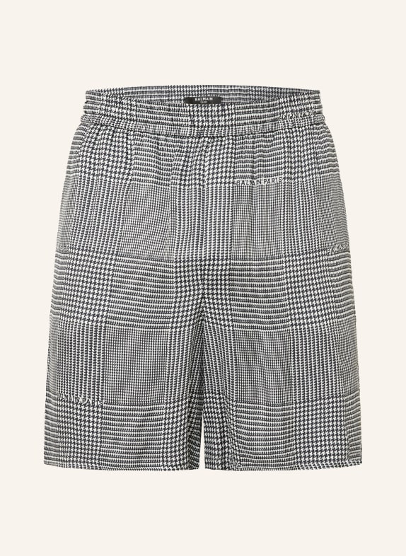 BALMAIN Schlafshorts SCHWARZ / WEISS