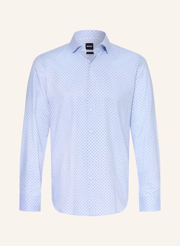 BOSS Hemd JOE Regular Fit HELLBLAU / SCHWARZ