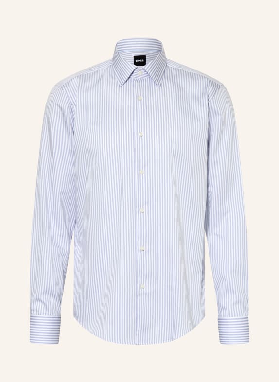 BOSS Koszula JOE Regular Fit BIAŁY / JASNOFIOLETOWY