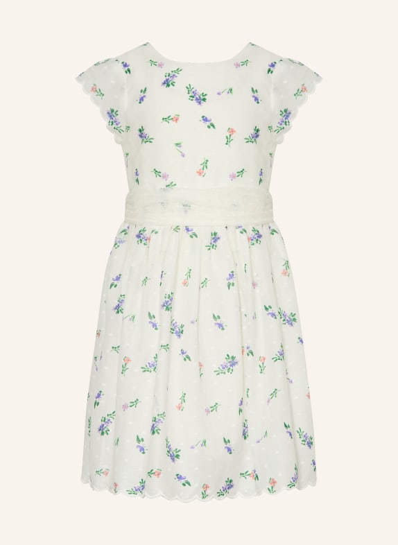 s.Oliver RED Kleid WEISS / LILA / GRÜN