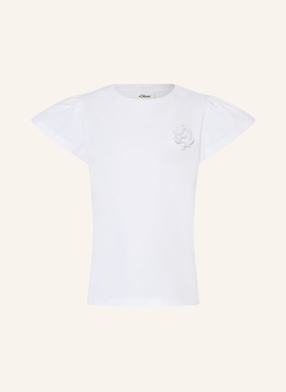 s.Oliver RED T-Shirt WEISS