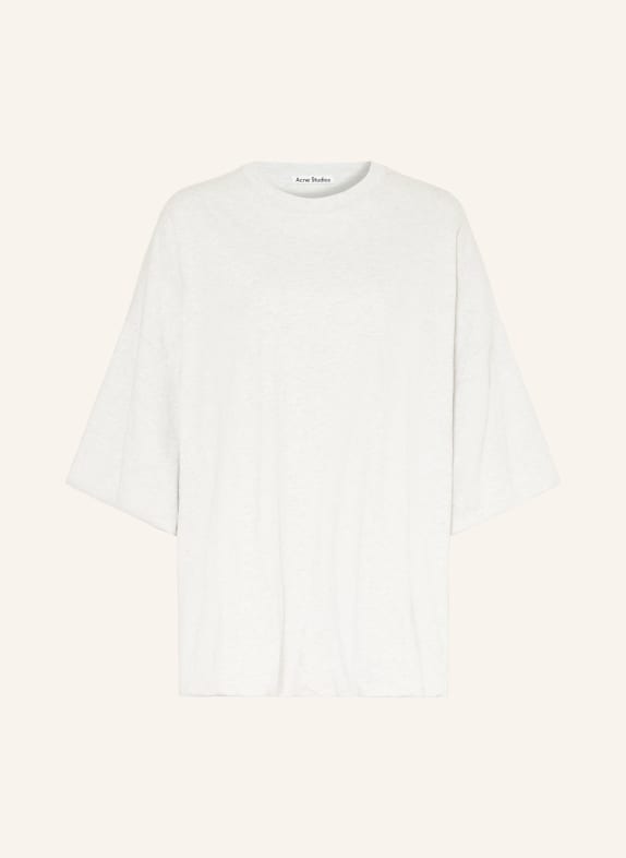 Acne Studios Oversized-Shirt mit 3/4-Arm HELLGRAU