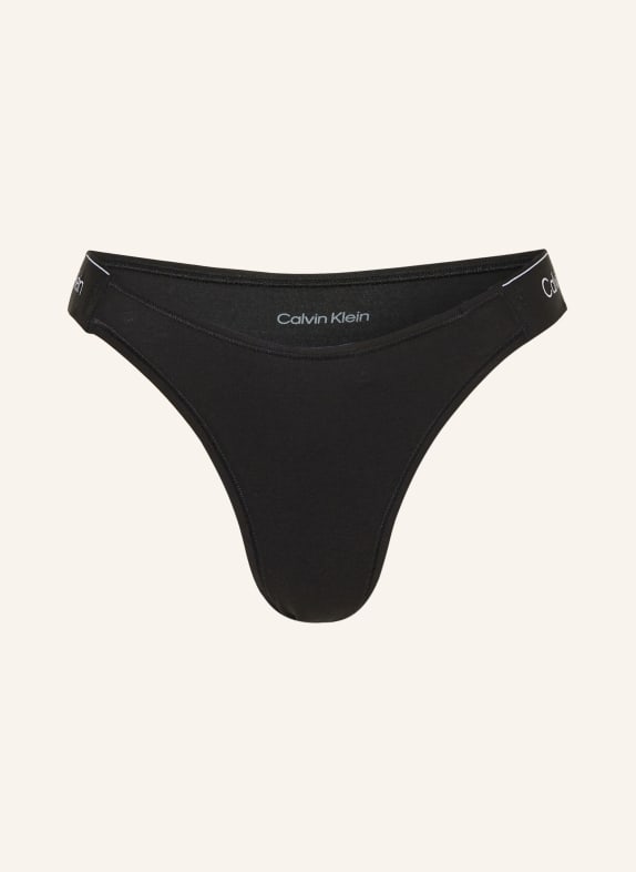 Calvin Klein Panty ICON COTTON SCHWARZ / HELLGRAU