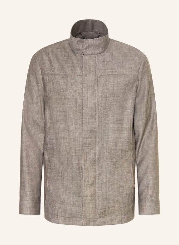 CANALI Fieldjacket GRAU / HELLGRAU