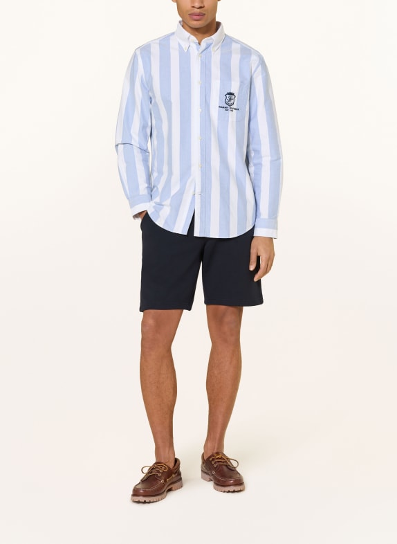 TOMMY HILFIGER Oxford-overhemd CLUB PREP Classic Fit LICHTBLAUW / WIT