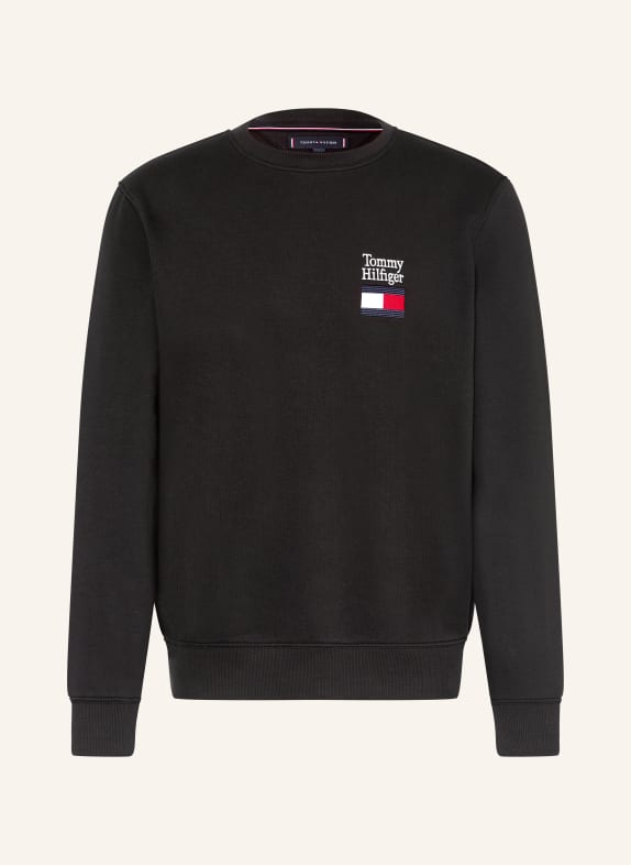 TOMMY HILFIGER Sweatshirt SCHWARZ