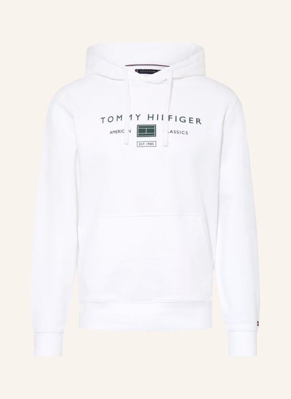 TOMMY HILFIGER bluza z kapturem BIAŁY