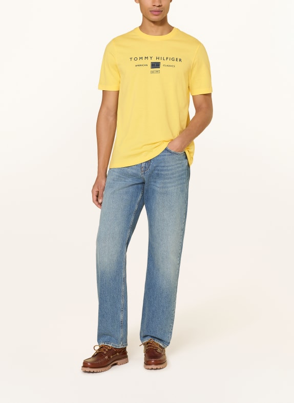 TOMMY HILFIGER T-Shirt GELB